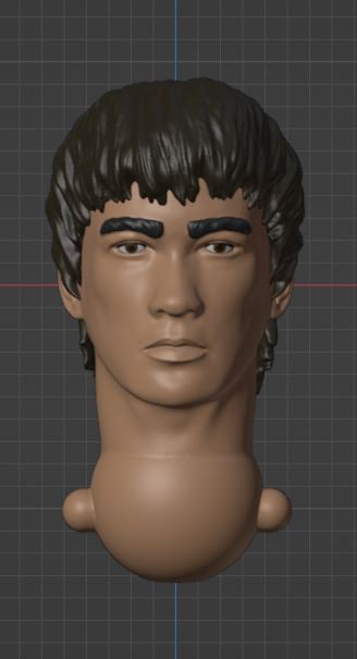 Bruce L Unpainted
