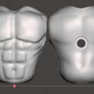 Small Muscle Torso Update Unpainted