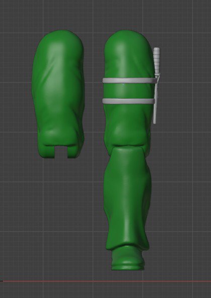 Tunnel Rat Short Legs Unpainted