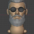 Old Guy Hawk Unpainted