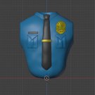 Police Torso Unpainted
