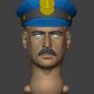 Officer Smith Head Unpainted