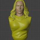The Bride Head Unpainted