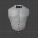 Shirt with Bow Tie