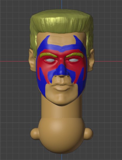 Surfer Wrestler Unpainted