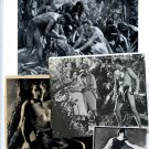 Johnny Weissmuller Tarzan Orignal Clipping magazine Photo Lot  #B6718