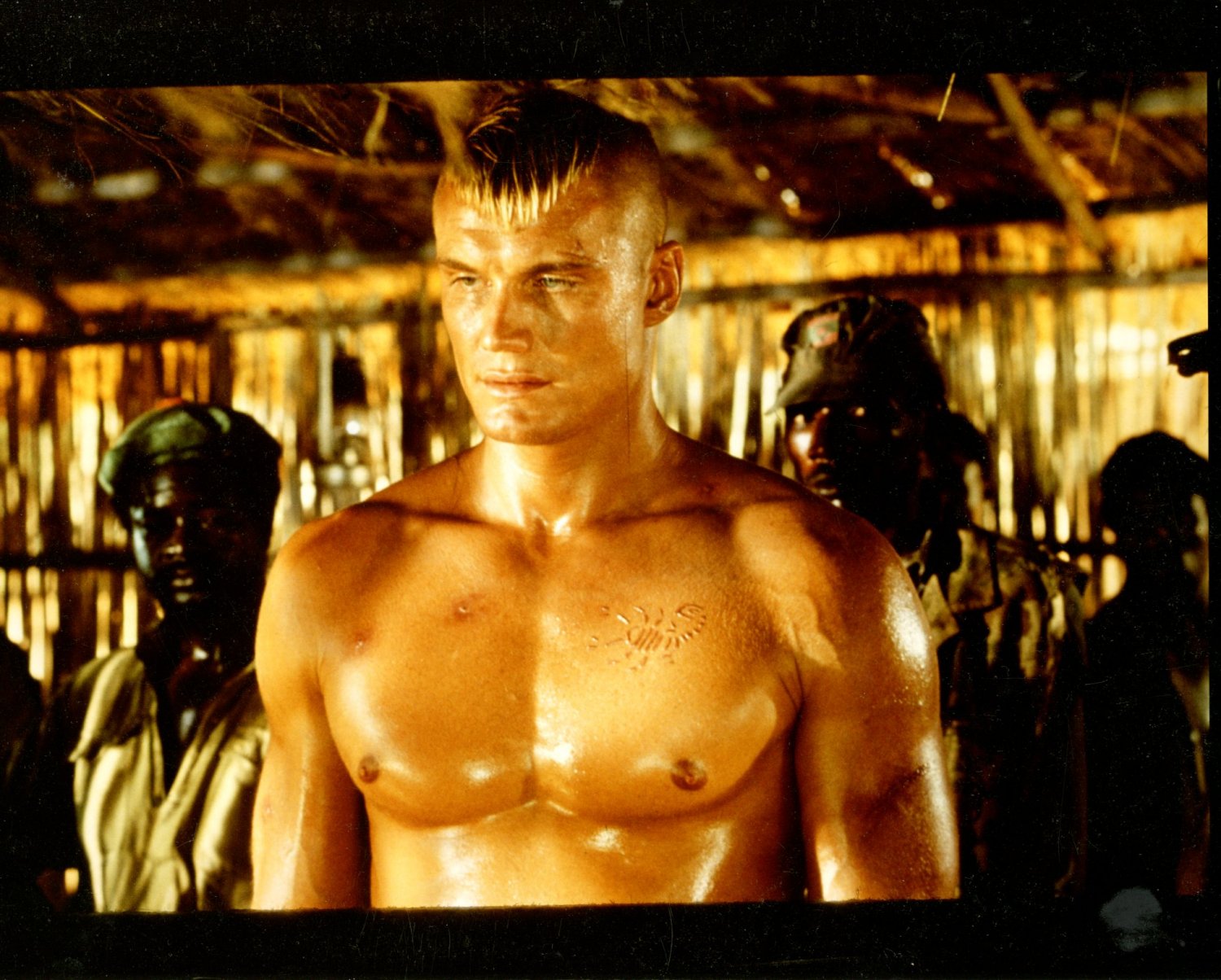 Dolph Lundgren Shirtless X Glossy Photo B