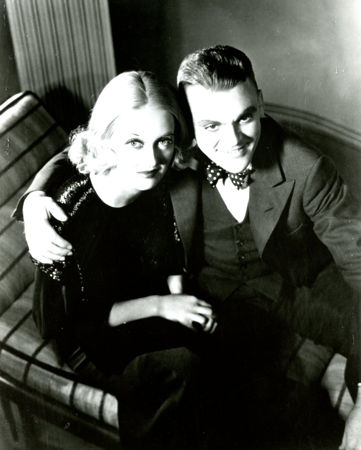 Bette Davis James Cagney 8x10 glossy photo #B3845