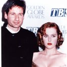 David Duchovny Gillian Anderson X Files 8x10 glossy photo #B4968