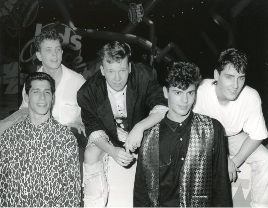New Kids on the Block 7x9 Original glossy photo #X0810