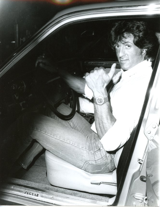 Sylvester Stallone 7x9 Original glossy photo #X1739