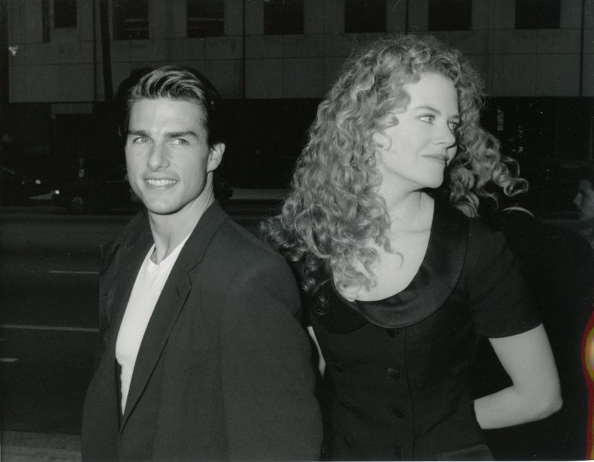 Tom Cruise Nicole Kidman 7x9 Original glossy photo #X2601
