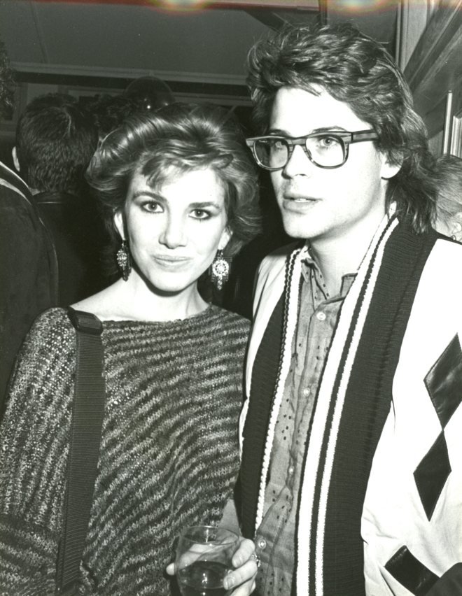 Rob Lowe Melissa Gilbert 7x9 Original glossy photo #X3035