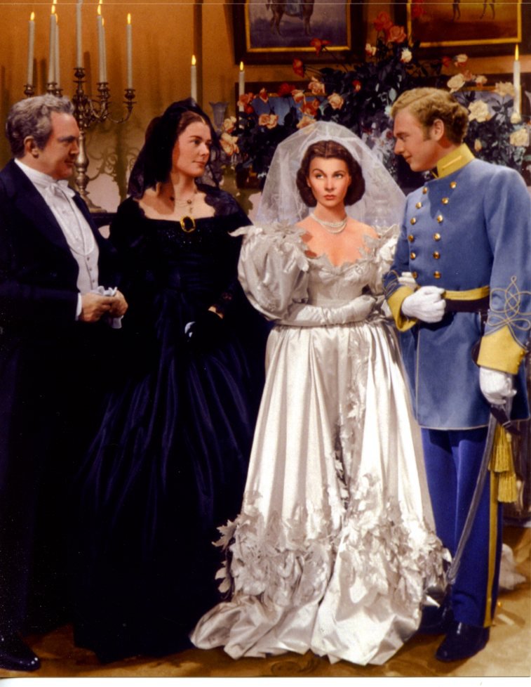 Vivien Leigh Leslie Howard Gone With The Wind 8x10 glossy photo #Y2952