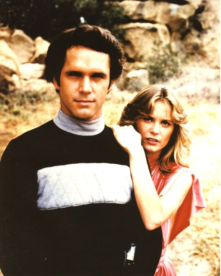 Logan's Run Heather Menzies Gregory Harrison 8x10 glossy photo #Y4692