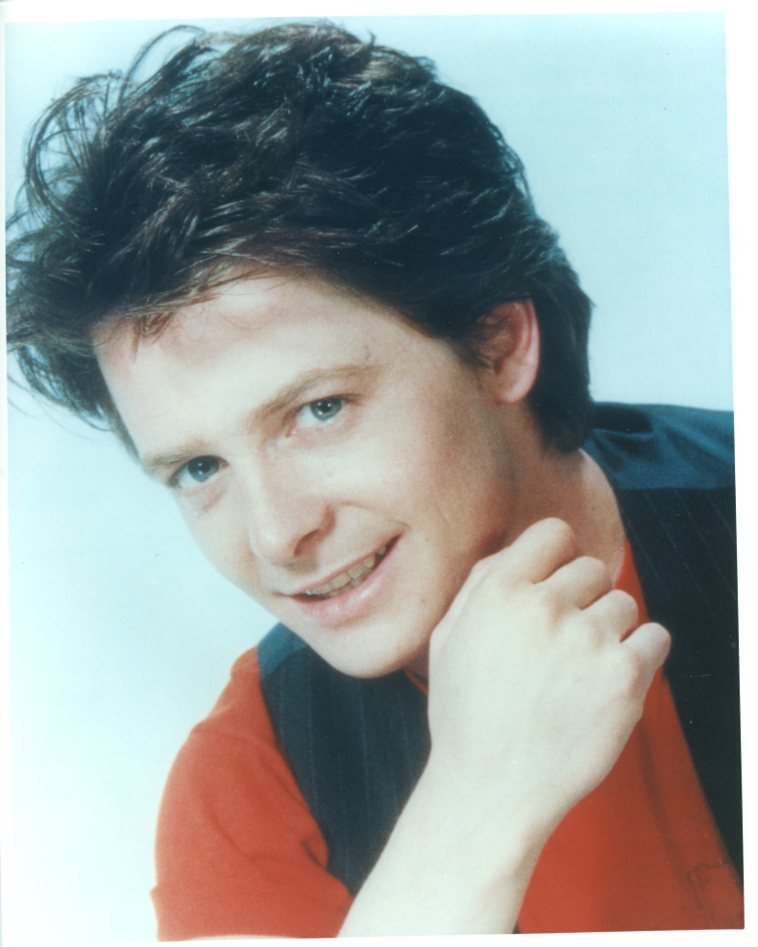 Michael J Fox 8x10 glossy photo #Y5186