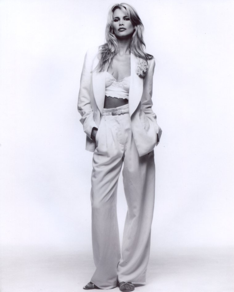 Claudia Schiffer 8x10 glossy photo #Y5387