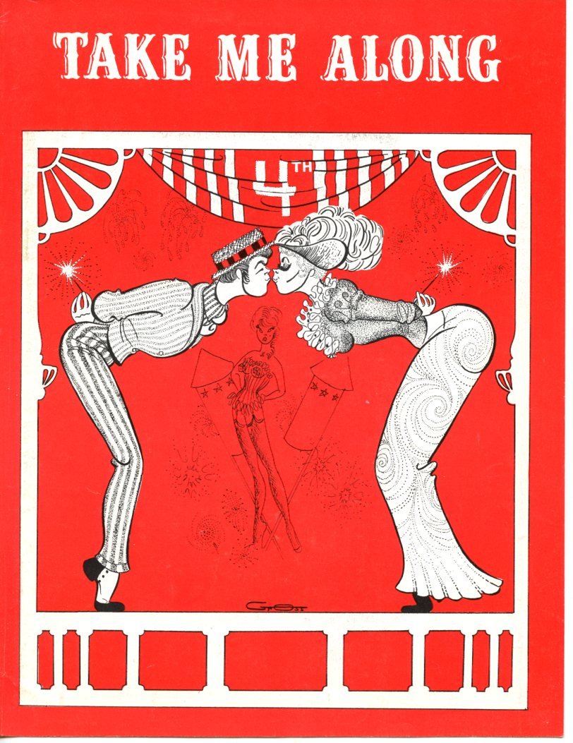 Take Me Along Arthur Godfrey Vivian Blaine  Theater Program #N0948
