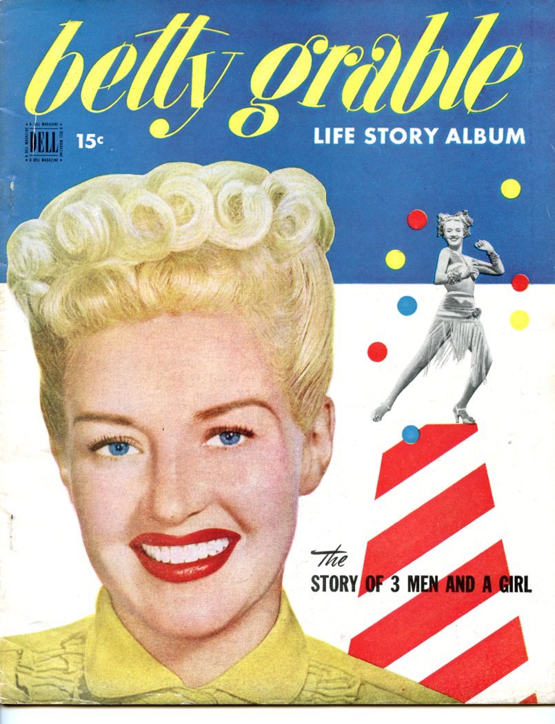 Movie Magazine 1949 Betty Grable Life Story