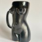 Gumenchuk Ceramics Womens Figure Handmade Boobs Mugs Black Brown White 14 ounces