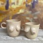 Gumenchuk Ceramics Womens Handmade Boobs Cups Mugs Beige 8 or 5.4 ounces