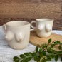 Gumenchuk Ceramics Womens Handmade Boobs Cups Mugs Beige 8 or 5.4 ounces