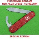 VICTORINOX BANTAM RED ALOX LCSAS - SPECIAL EDITION - 0.2300.20R4 - SWISS ARMY KNIFE