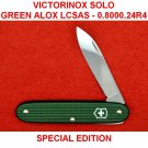 VICTORINOX SOLO GREEN ALOX LCSAS - SPECIAL EDITION - 0.8000.24R4 - SWISS ARMY KNIFE