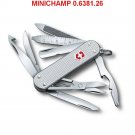 VICTORINOX MINICHAMP SILVER ALOX - 0.6381.26 - SWISS ARMY KNIFE