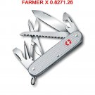 VICTORINOX PIONEER FARMER X SILVER ALOX - 0.8271.26 - SWISS ARMY KNIFE