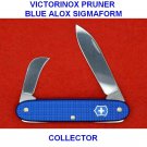 VICTORINOX PIONEER PRUNER BLUE ALOX SIGMAFORM - COLLECTOR - SWISS ARMY KNIFE