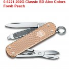 VICTORINOX CLASSIC SD ALOX COLORS FRESH PEACH - 0.6221.202G - SWISS ARMY KNIFE