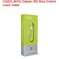 VICTORINOX CLASSIC SD ALOX COLORS LIME TWIST - 0.6221.241G - SWISS ARMY KNIFE