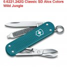 VICTORINOX CLASSIC SD ALOX COLORS WILD JUNGLE - 0.6221.242G - SWISS ARMY KNIFE