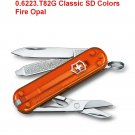 VICTORINOX CLASSIC SD COLORS FIRE OPAL - 0.6223.T82G - SWISS ARMY KNIFE