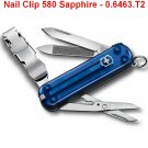 VICTORINOX NAIL CLIP 580 SAPPHIRE - 0.6463.T2 - SWISS ARMY KNIFE