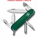 VICTORINOX TINKER GREEN - 1.4603.4 - SWISS ARMY KNIFE