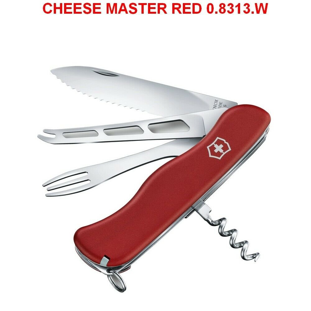 VICTORINOX CHEESE MASTER RED - 0.8313.W - SWISS ARMY KNIFE