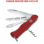 VICTORINOX CHEESE MASTER RED - 0.8313.W - SWISS ARMY KNIFE