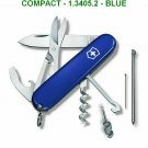 VICTORINOX COMPACT BLUE - 1.3405.2 - SWISS ARMY KNIFE
