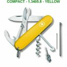 VICTORINOX COMPACT YELLOW - 1.3405.8 - SWISS ARMY KNIFE