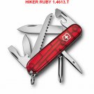 VICTORINOX HIKER RUBY - 1.4613.T - SWISS ARMY KNIFE