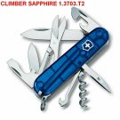 VICTORINOX CLIMBER SAPPHIRE - 1.3703.T2 - SWISS ARMY KNIFE