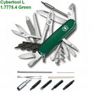 VICTORINOX CYBERTOOL LARGE L 41 GREEN - 1.7775.4 - SWISS ARMY KNIFE