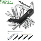 VICTORINOX CYBERTOOL LARGE L 41 BLACK - 1.7775.3 - SWISS ARMY KNIFE