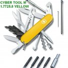 VICTORINOX CYBERTOOL MEDIUM M 34 YELLOW - 1.7725.8 - SWISS ARMY KNIFE