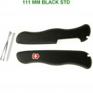 VICTORINOX SCALES / HANDLES 111 mm STD BLACK - SWISS ARMY KNIFE