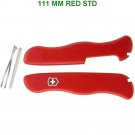 VICTORINOX SCALES / HANDLES 111 mm STD RED - SWISS ARMY KNIFE