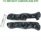 VICTORINOX SCALES / HANDLES 111 mm STD NAVY CAMOUFLAGE - SWISS ARMY KNIFE