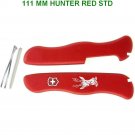 VICTORINOX SCALES / HANDLES 111 mm STD HUNTER RED - SWISS ARMY KNIFE